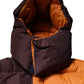 Multicolor Quilted Hooded Puffer Jacket