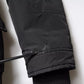 Black Hooded Long Sleeves Fur Shearling Coat Jacket