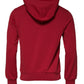 Red Cotton Logo Hooded Sweatshirt Sweater