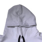 White Sacred Heart Hooded Sweatshirt Sweater