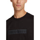 Black Cotton Rigenerato T-Shirt