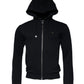 Black Logo Full Zip Hooded Sweatshirt Sweater