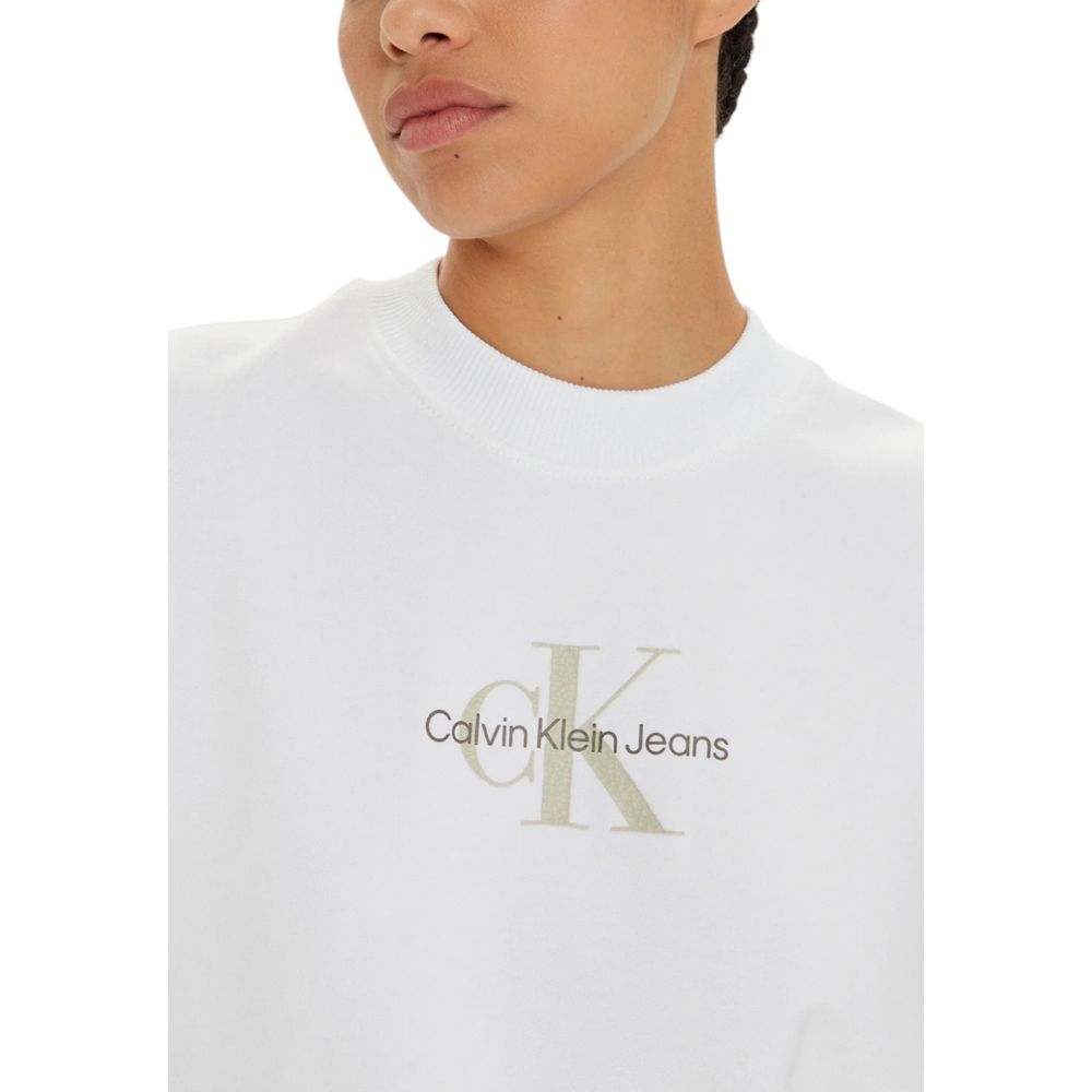 White Recycled Cotton Sweater