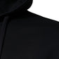 Black Logo Full Zip Hooded Sweatshirt Sweater