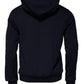 Blue Crown Cotton Hooded Sweatshirt Sweater