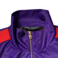 Purple Year Of The Pig Full Zip Bomber Sweater