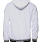 White Full Zip Hooded Sweatshirt Sweater