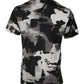 Multicolor Camouflage Crew Neck T-shirt