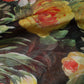 Multicolor Floral Silk Kaftan Maxi Dress