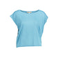 Light Blue Viscose Women Top