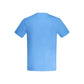 Blue Cotton Men T-Shirt