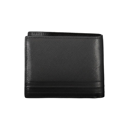 Black Leather Mens Wallet