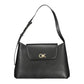 Black Polyester Handbag