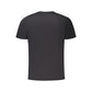 Black Cotton Men T-Shirt