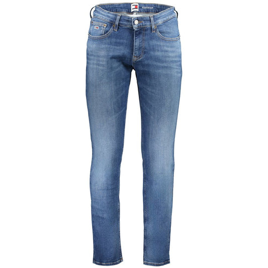 Blue Cotton Jeans & Pant