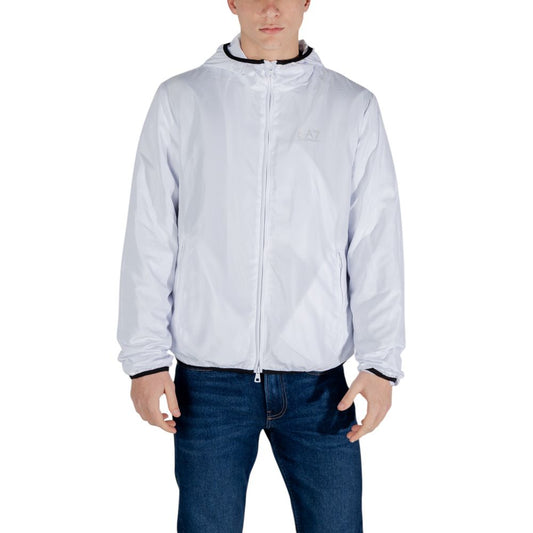 White Polyester Jacket