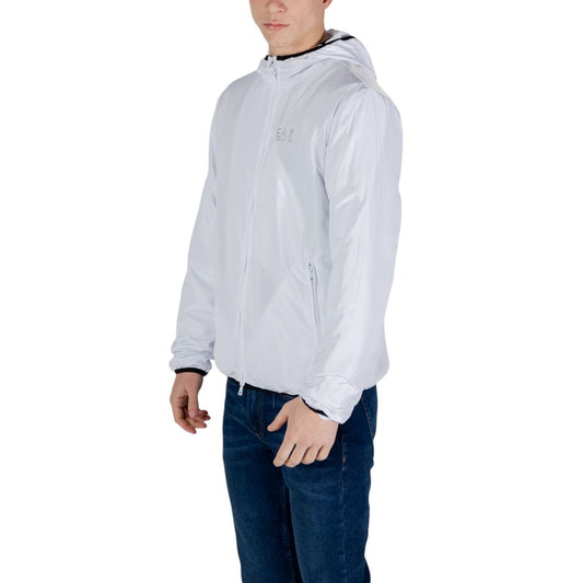 White Polyester Jacket