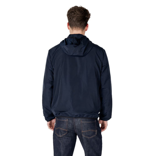 Blue Polyester Jacket