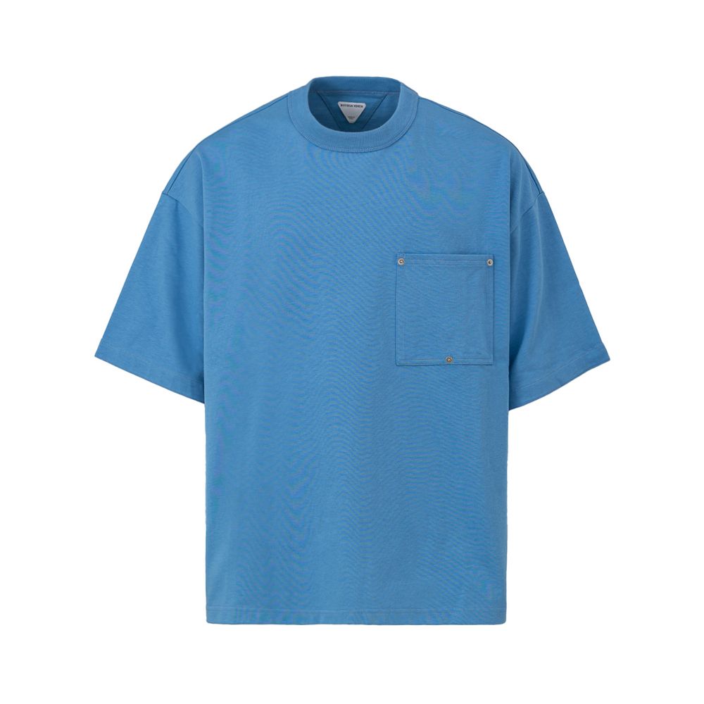 Light Blue Cotton T-Shirt