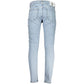 Light Blue Cotton Men Jeans