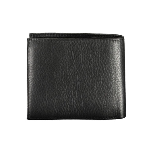 Black Leather Men Wallet