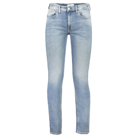 Blue Cotton Jeans & Pant