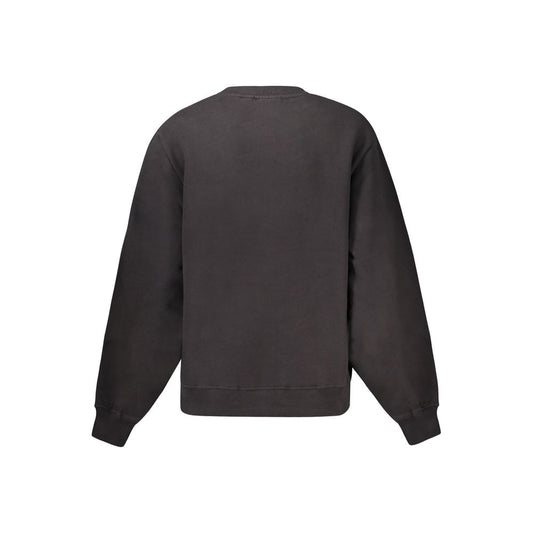 Black Cotton Women Sweater