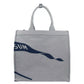 Navy EKD Canvas Tote Bag With Coin Pouch