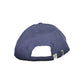 Blue Polyamide Men Cap