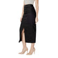 Black Cotton Skirt