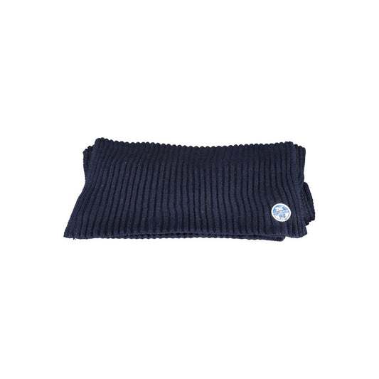 Blue Cotton Men Scarf