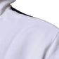 White Full Zip Hooded Sweatshirt Sweater