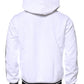 White Full Zip Hooded Sweatshirt Sweater