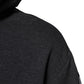 Melange Gray Cotton Hooded Sweatshirt Sweater