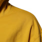 Yellow Logo Plaque Hooded Full Zip Sweater