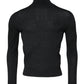 Black Wool Turtleneck Pullover Sweater