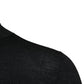 Black Wool Turtleneck Pullover Sweater