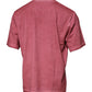 Pink Logo Print Cotton Crew Neck T-shirt