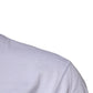 White Logo Tape Cotton Crew Neck T-shirt