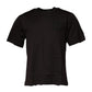 Dark Brown Logo Cotton Crew Neck T-shirt