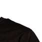 Dark Brown Logo Cotton Crew Neck T-shirt