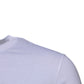White Logo Plaque Cotton Crew Neck T-shirt
