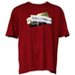 Red Logo Tape Cotton Crew Neck T-shirt