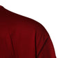 Red Logo Tape Cotton Crew Neck T-shirt