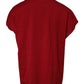 Red Logo Crown Cotton Crew Neck T-shirt