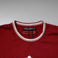 Red Logo Crown Cotton Crew Neck T-shirt