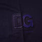 Navy Blue DG Logo Cotton Crew Neck T-shirt