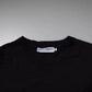 Black DG Logo Cotton Crew Neck T-shirt