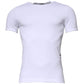 White Cotton Stretch Crewneck Underwear T-shirt