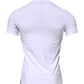 White Cotton Stretch Crewneck Underwear T-shirt